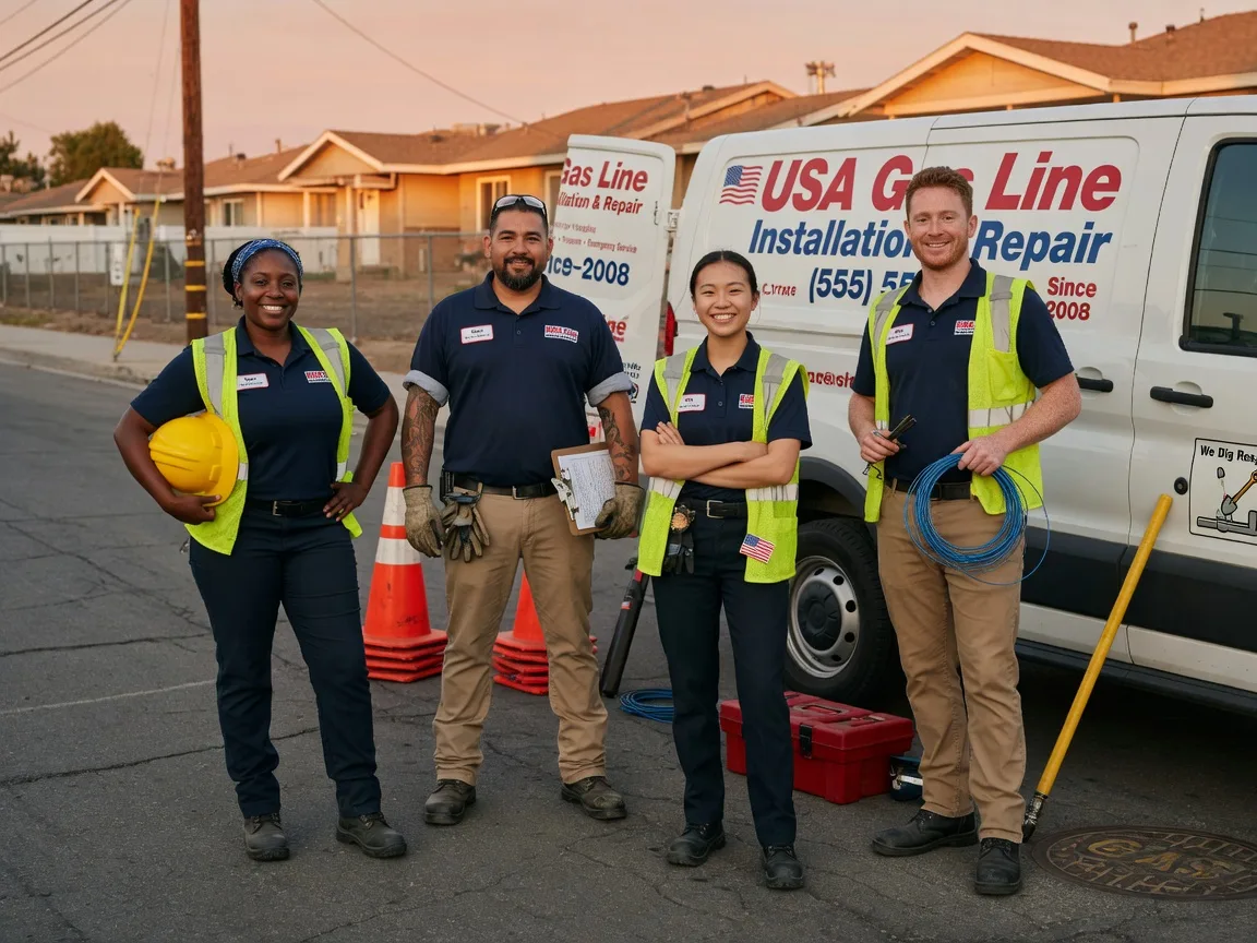 Gas Line Installation company in Paskenta, CA